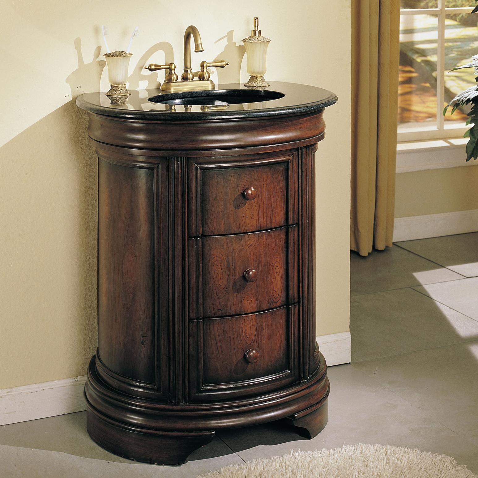 Acme Furniture Vanity Sinks 06926 Vanity Sink w/ 3 Drawers Del Sol